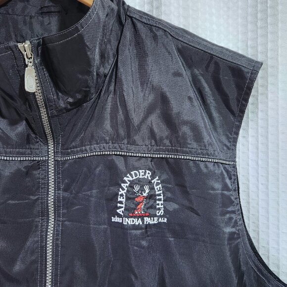 Alexander Keiths Vest India Pale Ale Large Black Nokia Brier Halifax 2003 Rare - Picture 2 of 14
